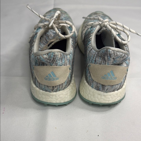 Adidas Golf Blue and Gray Sneakers with Textured Upper - Picture 4 of 7